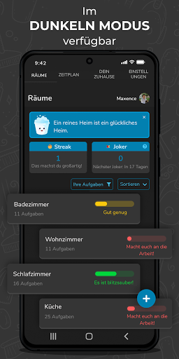 Sweepy: Dein Putzplan Screenshot
