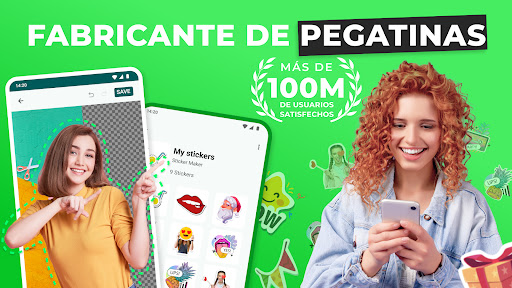 Captura de pantalla de Crear stickers - WAStickerApps