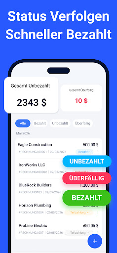 Rechnung App, Invoice Maker Screenshot