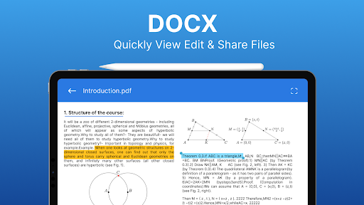 Office App-Edit Word, PDF file screenshot