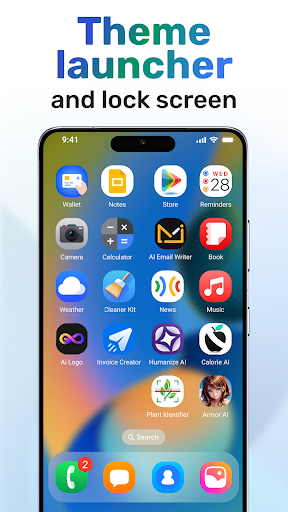 Theme Launcher and Lock Screen screenshot