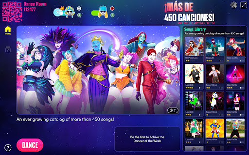 Captura de pantalla de Just Dance Now