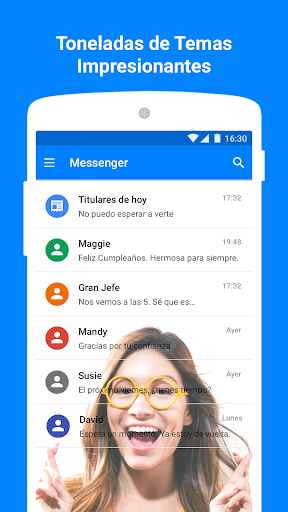 Captura de pantalla de Messenger-mensaje de texto App