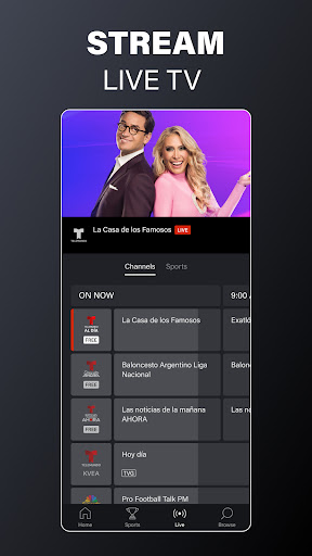 Telemundo: Series y TV en vivo screenshot