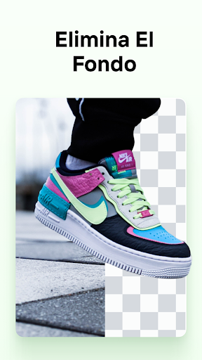 Captura de pantalla de Photoroom: Editor de Fotos