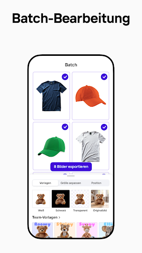 Photoroom: KI-Fotoeditor Screenshot