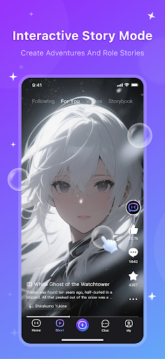 Captura de pantalla de HiWaifu: AI Friend & Waifu Hub
