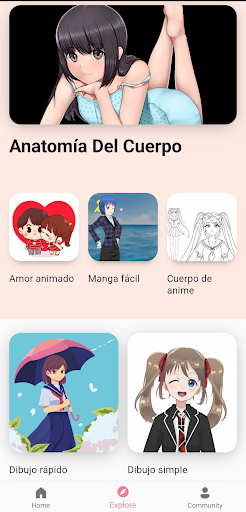 Captura de pantalla de Dibujar anime paso a paso