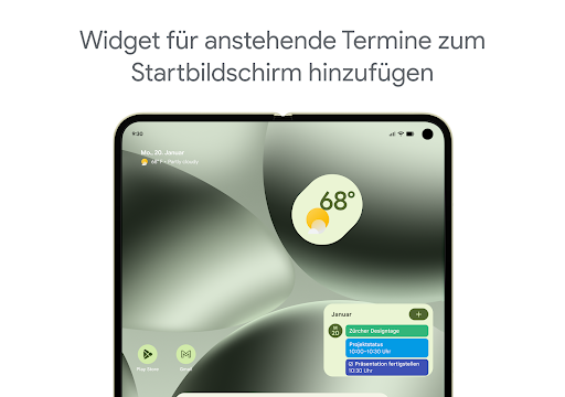 Google Kalender Screenshot