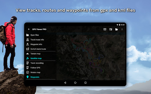 GPX Viewer PRO: Hike & Bike screenshot