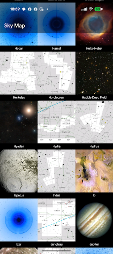 Sky Map Screenshot