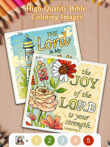 Bible Color Paint By Number screenshot