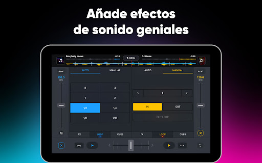Captura de pantalla de Dj it! - Mezclador de música