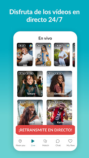 Captura de pantalla de Tagged - Encuentros y chat