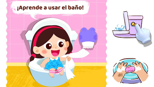 Captura de pantalla de Hábitos Diarios del Panda Bebé
