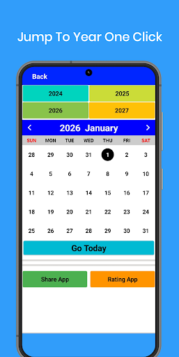 2026 Calendar screenshot