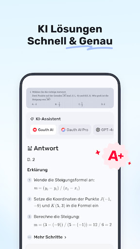 Gauth: KI-Lernbegleiter Screenshot