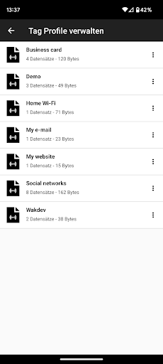 NFC Tools - Pro Edition Screenshot