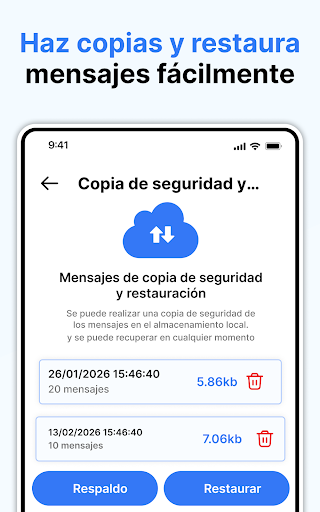 Captura de pantalla de Mensajes