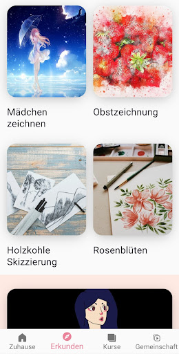 Zeichnen Lernen: Skizzen App Screenshot