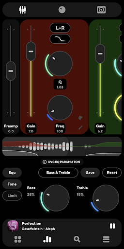 Captura de pantalla de Poweramp