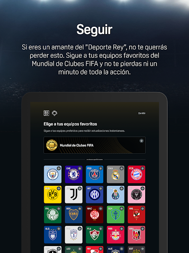 Captura de pantalla de DAZN - Deportes en Directo