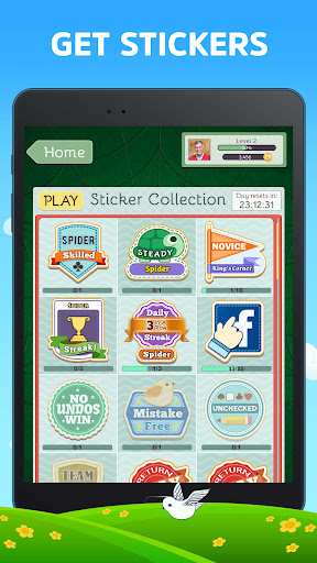 Captura de pantalla de Spider Solitaire Deluxe® 2