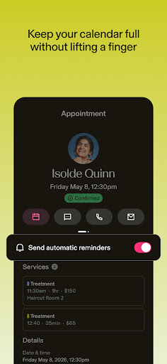 Captura de pantalla de GlossGenius: Booking, Payments