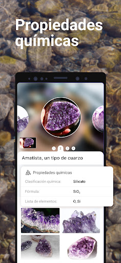 Captura de pantalla de Rock Identifier: Escanear Roca