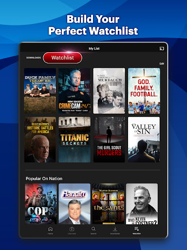 Captura de pantalla de FOX Nation: Celebrate America