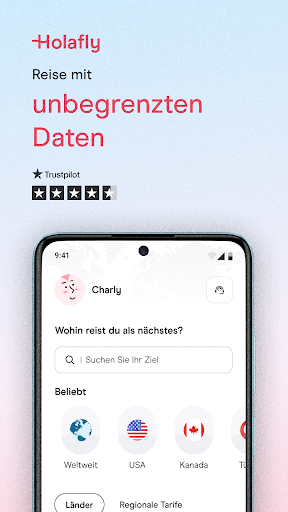 Holafly eSIM Unbegrenzte Daten Screenshot