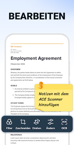 PDF Scanner APP - Scan to PDF Screenshot