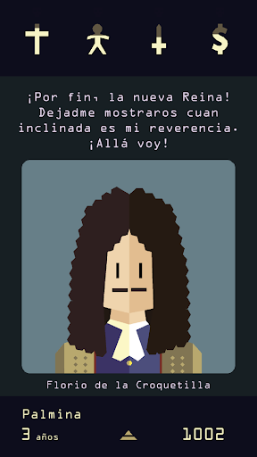 Captura de pantalla de Reigns: Her Majesty