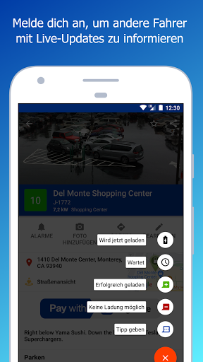 PlugShare- Ladestationen Screenshot