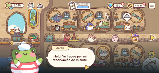 Captura de pantalla de Hamster Inn