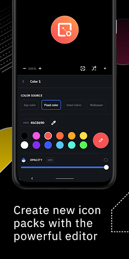 Captura de pantalla de Icon Pack Studio