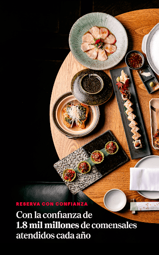 Captura de pantalla de OpenTable