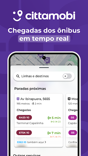 Cittamobi: Ônibus e Trilhos Screenshot
