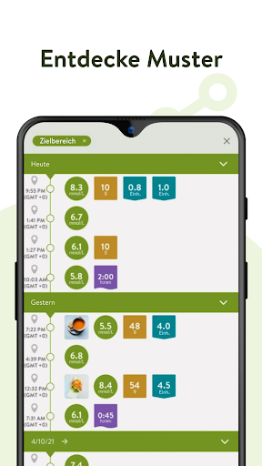 mySugr - Diabetes-Tagebuch Screenshot