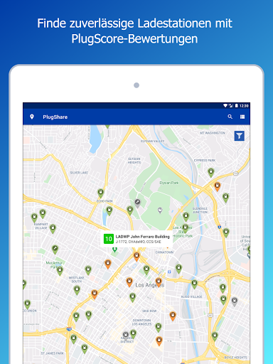 PlugShare- Ladestationen Screenshot