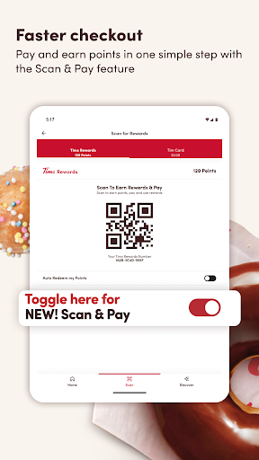 Captura de pantalla de Tim Hortons