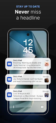 Daily Mail: Breaking News Live Screenshot