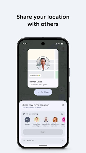 Captura de pantalla de Localizador de Google