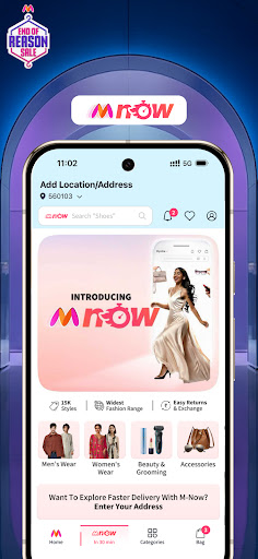 Captura de pantalla de Myntra - Fashion Shopping App