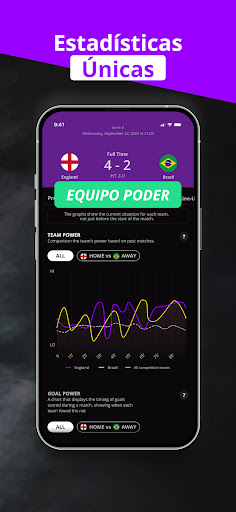 Captura de pantalla de 180Score Predicciones Fútbol