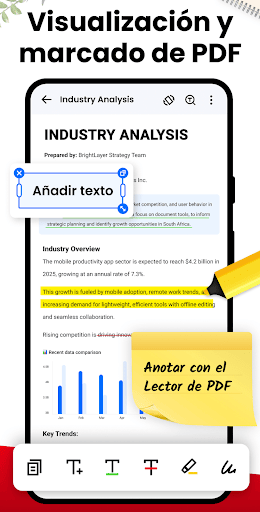 Captura de pantalla de Lector PDF - Visor de PDF