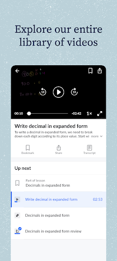 Khan Academy screenshot