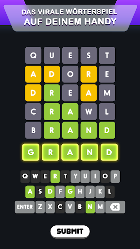 Wordle! Screenshot