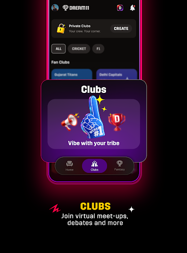 Captura de pantalla de Dream11: Sports Watch Along