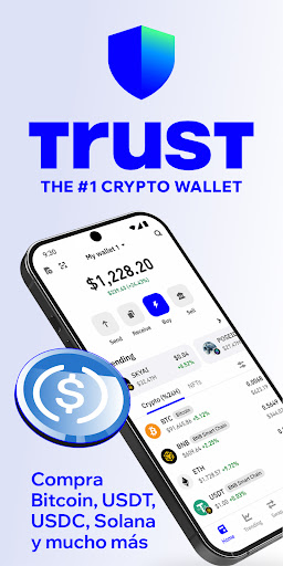 Captura de pantalla de Trust: Crypto & Bitcoin Wallet